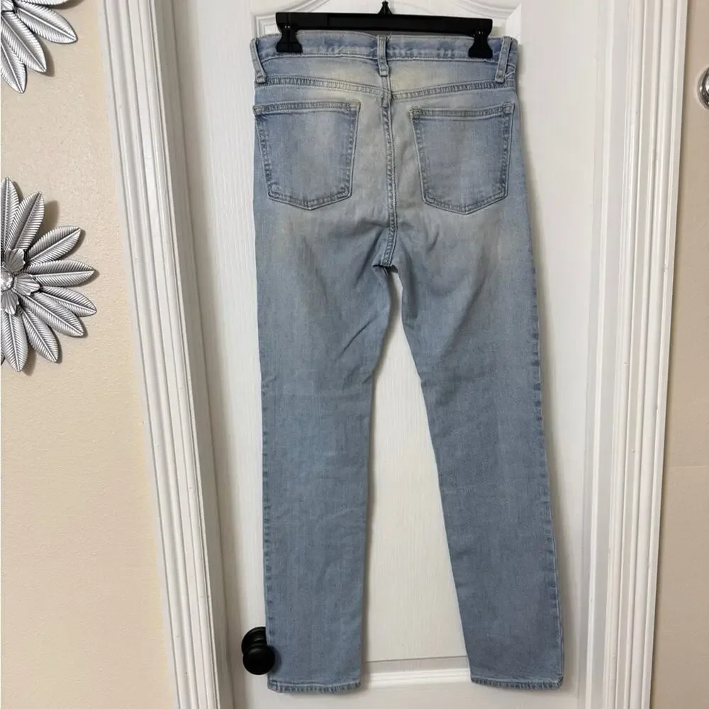 Old Navy Skinny Built-In Tough Distressed Jeans for Girls Size 14